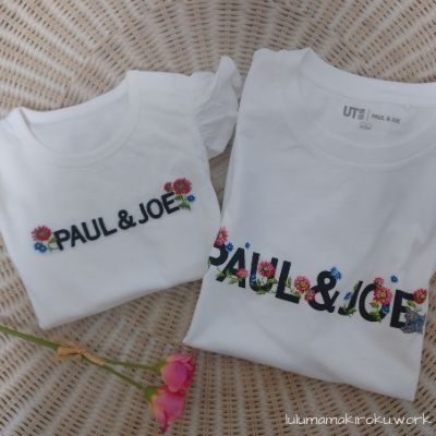 ポール&ジョー　コラボTシャツのコーデ